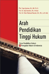 Image of Arah Pendidikan Tinggi Hukum