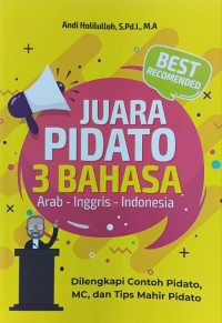 Image of Juara Pidato 3 Bahasa: Arab-Inggris-Indonesia
