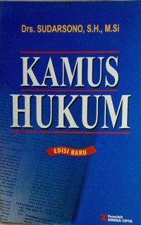 Image of Kamus Hukum