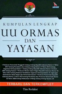 Image of Kumpulan Lengkap UU Ormas dan Yayasan