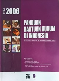 Image of Panduan Bantuan Hukum di Indonesia