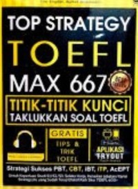 Image of Top Strategy TOEFL Max 667